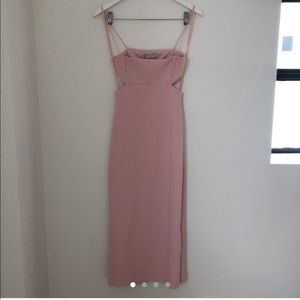Bec + bridge pink dress NWT
